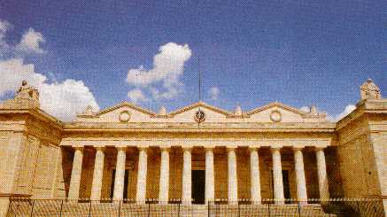 Le Palais de Justice de Bordeaux en l'état actuel