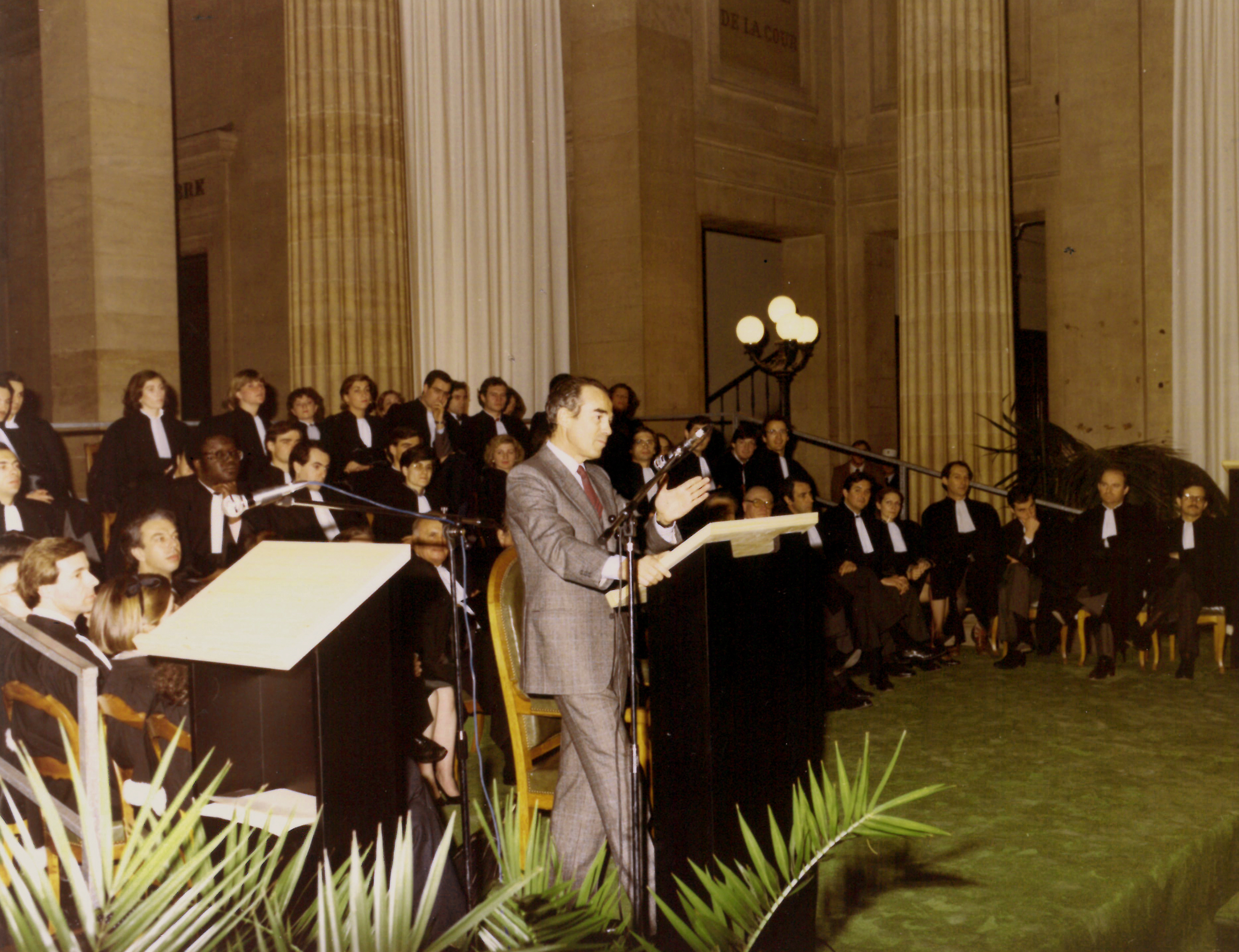  La Rentre de la Confrence du Stage en 1985.