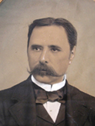Ludovic Trarieux, btonnier du barreau de Bordeaux,  l'ge de 36 ans, sera le fondateur de la Ligue des Droits de l'Homme en 1898